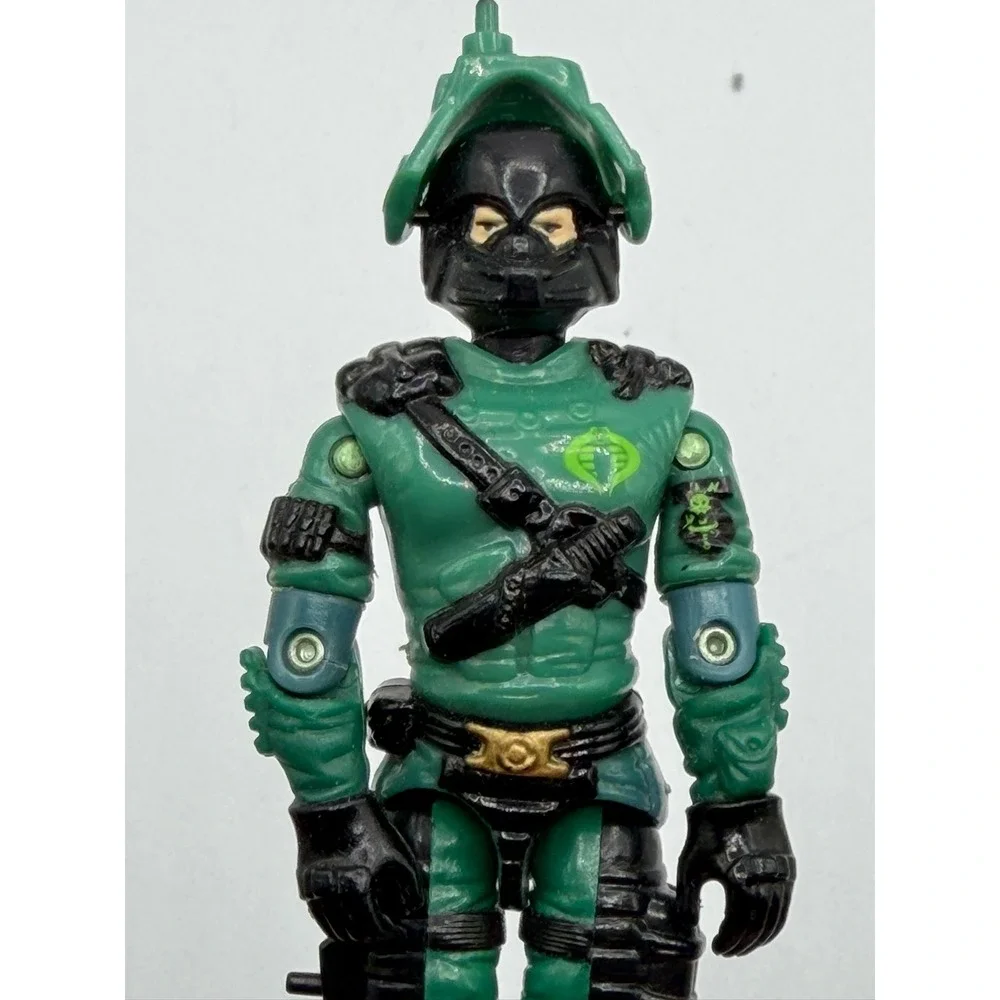 Vintage 1989 GI Joe Cobra Night-Viper V1 Funskool Accessory Loose Complete